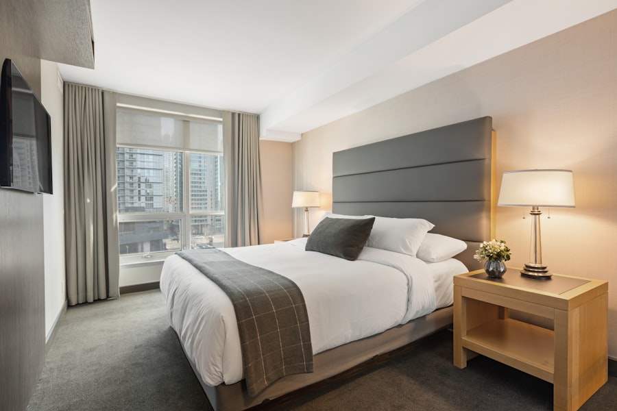 Single room cleaning service, bedroom cleaned and refreshed by Mopp Cleaning River Falls WI